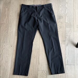 Tommy Hilfiger Classic Black Wool Dress Pants 38/34